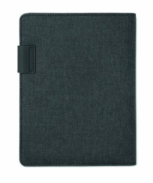 Logotrade business gift image of: A5 folder with power bank